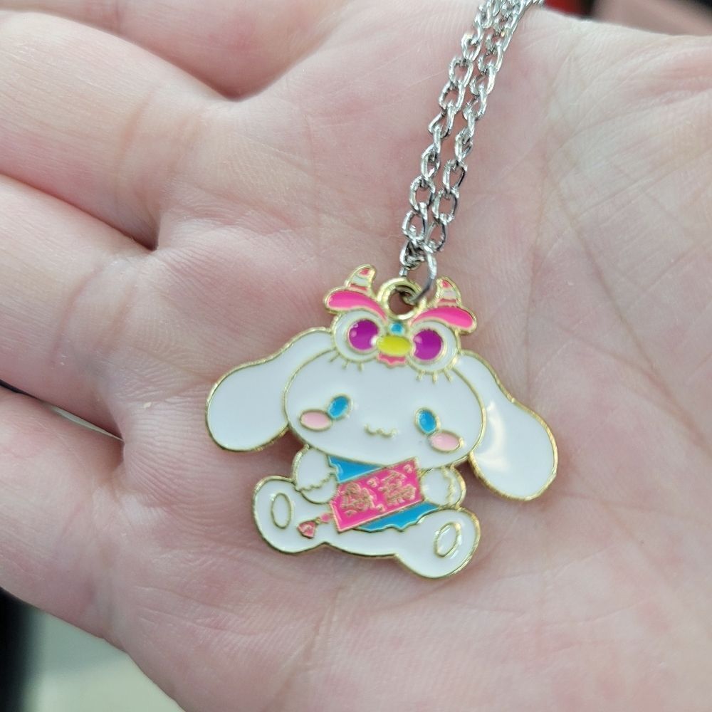Brand New Cinnamoroll Silver Necklace #@